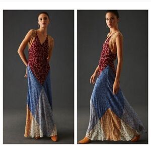 RAG & BONE Sam Patchwork Maxi Dress-J11